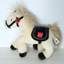 Wells Fargo Horse Legendary Pony El Toro 13&quot; Plush Stuffed Animal 2014 Off White - £17.40 GBP