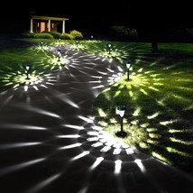 12Pack Solar Lights Outdoor Waterproof Solar Garden Lights Bright LED So... - £58.92 GBP