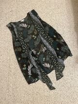 Terra and Sky Women&#39;s Plus Size 2X Tank Top Mesh Cardigan 20W-22W - $180.06 MXN