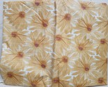 Peva Flannel Back Vinyl Tablecloth 52&quot;x90&quot; Oblong (6-8 people) BROWN FLO... - $14.84