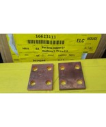 1.75&quot; x 2.3&quot; x.25&quot; copper buss bar 2 PC LOT New - $7.46