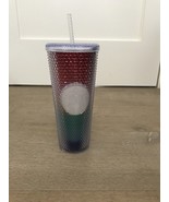 New Starbucks Pride 2020 Limited Edition Studded Rainbow Bling Cold Cup ... - $30.00