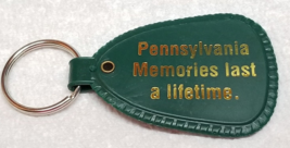 Penndot Welcome Center Keychain Pennsylvania Memories Last Green Plastic... - $12.30