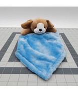 Carters Brown Puppy Dog Blue Lovey Plush Security Blanket 13 inch 2020 - $12.99