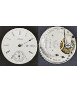 American Watch Co Waltham &quot;Royal&quot; movement lever face hands 1873 8s 13j ... - €25,70 EUR