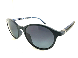 New Polarized Alain Mikli Starck SH8054U Matte Blue Round Men&#39;s Sunglasses - £103.90 GBP