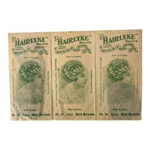 Hairlyke Brand Hair Net Envelopes Packages Antique Beauty Includes 2 Hair Nets - £21.89 GBP
