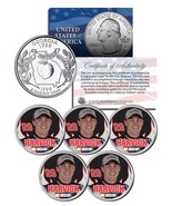 Lot of 5 KEVIN HARVICK Colorized Georgia Quarters US Coin LICENSED 2014 ... - £8.14 GBP