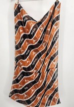 Infinity Scarf Texas Longhorns UT 35&quot;x20&quot; Wrap Orange Black Light Polyester - £3.01 GBP