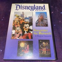 DVD Disney Disneyland Resort Remember The Moments A Magical Souvenir 1980’s - £7.56 GBP