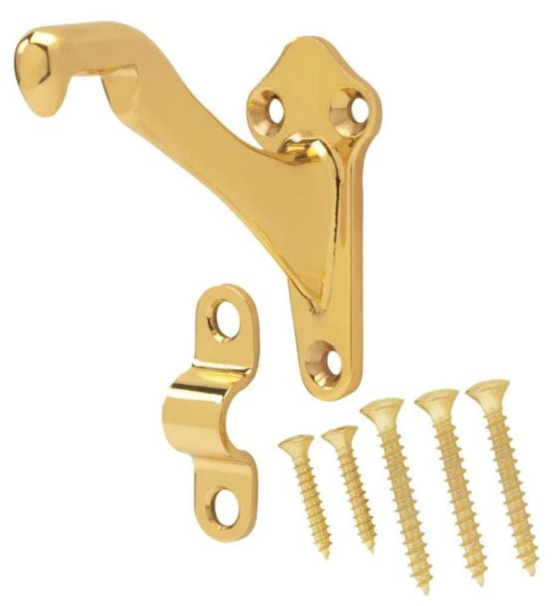Primary image for Brass Handrail Bracket 