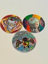 Retro Pogs lot Slammer Milk Cap game vtg skull punk grunge skater crazed... - £11.00 GBP