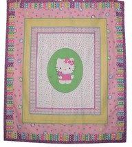 Hello Kitty Girl Quilt, Hello Kitty Baby Shower Gifts, Hello Kitty Tag Blanket - £101.09 GBP
