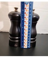 Peugeot Paris France 5.5 Inch Pepper Mill and Salt Mill Set Chocolate Wood - $366.18 MXN