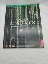 Enter The Matrix Official Strategy Guide Book With Insert - $14.38 CAD