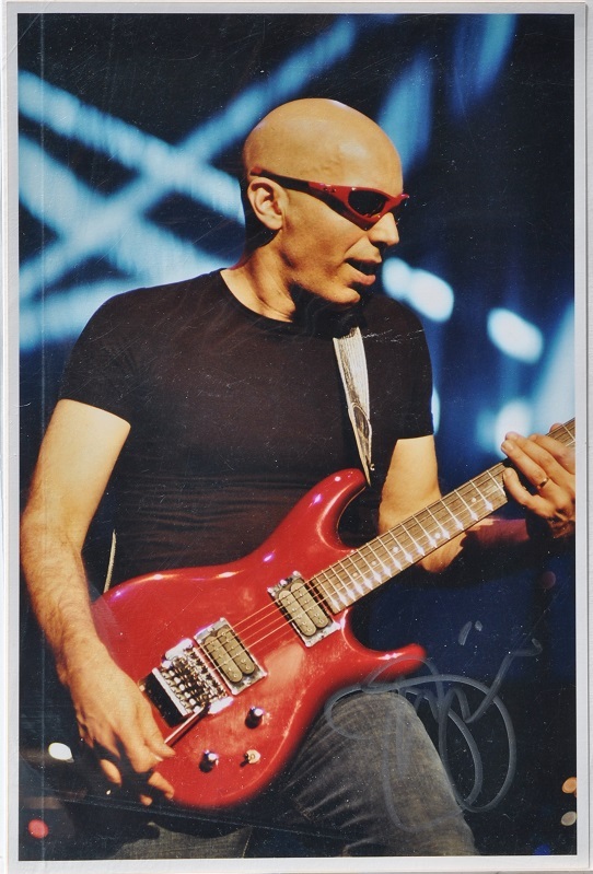 JOE SATRIANI SIGNED PHOTO - Chickenfoot - Steve Vai - Kirk Hammett - 9&quot;x... - $179.00