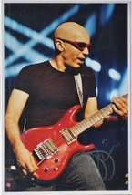 Joe Satriani Signed Photo - Chickenfoot - Steve Vai - Kirk Hammett - 9&quot;x 12&quot; Coa - £140.80 GBP