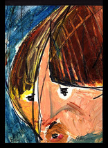 &quot;Poor Richard The Boy&quot; 2014 Original Aceo Miniature Abstract Oil Painting Signed - £114.99 GBP