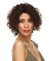Elegante Collection Brazilian Remy 100% Human Hair Wig &#39;h Mimosa&#39; Short Curly - £33.80 GBP