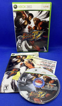 Street Fighter IV 4 White Label (Microsoft Xbox 360, 2009) Complete Tested! - £6.75 GBP