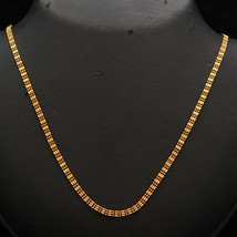 22 Karat Seal Genuine Gold 10&quot; Rope Chain Grand Aunt Gift Handmade Jewelry - £2,072.57 GBP