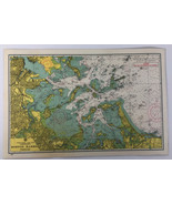 Boston Harbor Massachusetts United States Nautical Sonar Chart Map Lamin... - £22.01 GBP