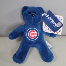 Chicago Cubs Plush Bear Forever Collectibles MLB Genuine Merch w/ Tags Blue Soft - $12.99