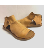MIZ MOOZ WOMEN&#39;S BACK ZIP  SANDALS OPEN TOE  SADDLE 37EU / 7US  # K-08 - $87.12