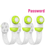 3 Pcs Child Safety Baby Cabinet Locks Adjustable with Password, Double s... - €12,79 EUR