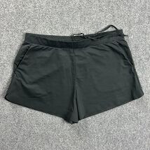 Uniqlo Shorts Womens Large Black Dry Athletic Stretch Drawstring 100% Po... - $309.81 MXN