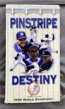 Pinstripe Destiny: The Story of the 1996 World Champion New York Yankees VHS - £6.75 GBP