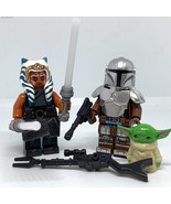 Ahsoka The Mandalorian And Baby Yoda s Star Wars Din Custom Minifigures - €13,53 EUR