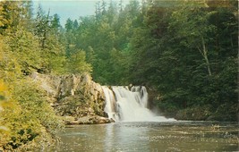 Chrome Postcard NC F171 Abrams Falls Great Smoky Mountains National Park 1959 - $3.47