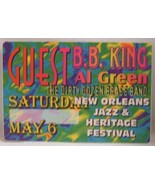 B.B. KING / AL GREEN / DIRTY DOZEN BRASS - ORIGINAL TOUR CLOTH BACKSTAGE... - $12.00