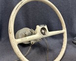 RARE ELGIN 1950’s? 15&quot; Vintage Double Spoke Boat Steering Wheel And Box ... - £114.72 GBP