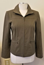 Lafayette 148 New York Women&#39;s Jacket Size -2 Military Green - £31.44 GBP