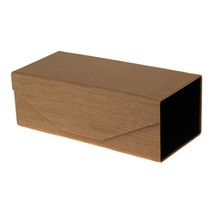 Pliable Pli Lunettes de Soleil Étui Rectangular Se Plie Plat Bois Clair ... - $13.41 CAD