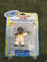 NEW Webkinz Ganz Pop Groovin&#39; Gorilla Figurine With Feature Code Enclosed - £7.98 GBP
