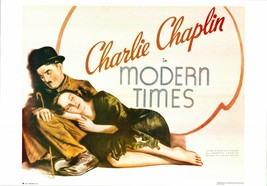 Charlie Chaplin: Modern Times original 1980R vintage one sheet movie poster - £239.00 GBP