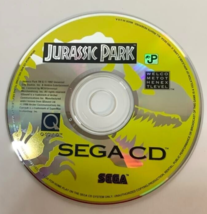 1993 Jurassic Park SEGA CD Video Game DISC ONLY dinosaurs adventure action movie - £11.06 GBP