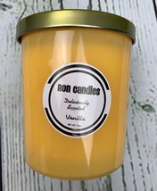 Scented Candles 1 Wick All Natural Soy Wax Scented Candles 12 oz jar Vanilla - £16.10 GBP