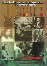 1994 Jackson Guitar advertisement with Anthrax Def Leppard Megadeth Iron Maiden - £3.31 GBP