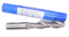 FastCut Tool 2 Flute HSS 3/4&quot; Ball  Nose End Mill 3/4&quot; Shank LOC 3 3/4&quot;  F9 - $426.38 MXN