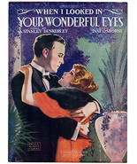 When I Looked in Your Wonderful Eyes Orig Antique Sheet Music 1920 Opera... - £15.56 GBP