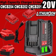 V20 20V Battery Fast Charger Cmcb104 Compatible With Craftsman 20V Max L... - $36.99