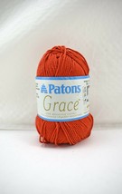 Patons Grace Light Weight 100% Cotton Yarn - 1 Skein Color Fiesta #62628 - £4.69 GBP