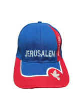 JERUSALEM Blue &amp; Red Baseball Cap/Hat New Lightweight - $12.99