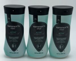 3pk Summer’s Eve Active Daily Performance Feminine Wash, pH Balanced, 12... - $24.65