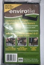 Envirotile Connector Clips Tile Flooring Garage Outdoor Gym Floor - $10.58