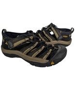 Keen Newport H2 Hiking Trail Waterproof Sandals Black Beige 1006541 Kids... - $45.32 CAD